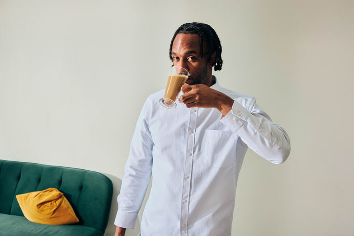 Drink it in the morning